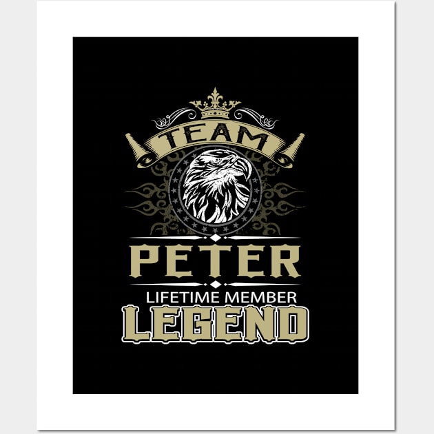 Peter Name T Shirt - Peter Doing Peter Things Wall Art by Skyrick1